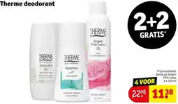 Kruidvat Therme deodorant aanbieding