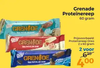 Trekpleister Grenade Proteïnereep aanbieding