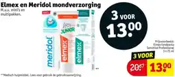 Kruidvat Elmex en Meridol mondverzorging aanbieding