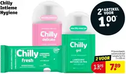 Kruidvat Chilly Intieme Hygiene aanbieding