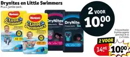 Kruidvat Drynites en Little Swimmers aanbieding