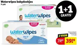 Kruidvat Waterwipes babydoekjes aanbieding