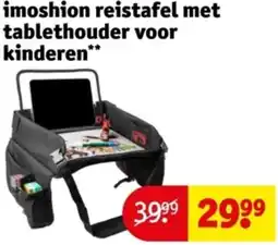 Kruidvat Imoshion reistafel met tablethouder voor kinderen aanbieding