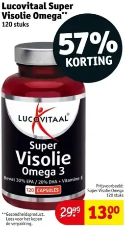 Kruidvat Lucovitaal Super Visolie Omega aanbieding