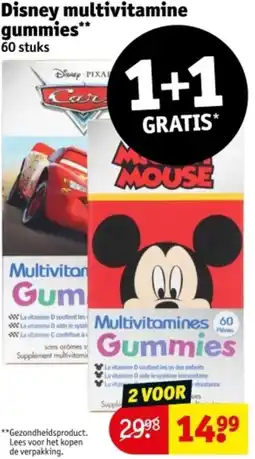 Kruidvat Disney multivitamine gummies aanbieding
