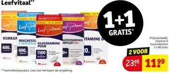 Kruidvat Leefvitaal aanbieding