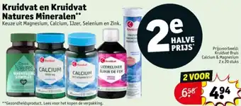 Kruidvat Kruidvat en Kruidvat Natures Mineralen aanbieding
