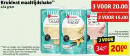 Kruidvat Kruidvat maaltijdshake aanbieding