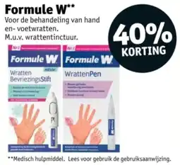 Kruidvat Formule W aanbieding