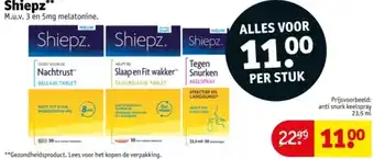 Kruidvat Shiepz aanbieding
