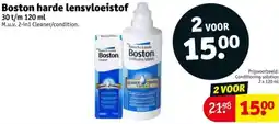 Kruidvat Boston harde lensvloeistof aanbieding