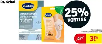 Kruidvat Dr. Scholl aanbieding