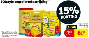 Kruidvat ECOstyle ongediertebestrijding aanbieding
