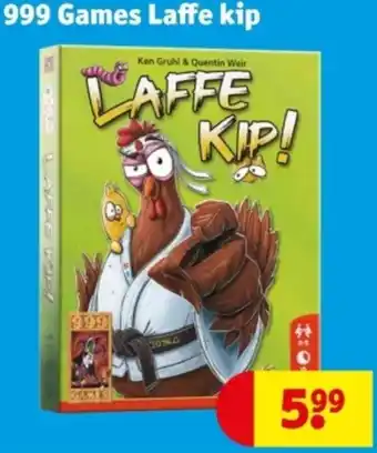 Kruidvat 999 Games Laffe kip aanbieding