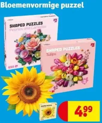 Kruidvat Bloemenvormige puzzel aanbieding