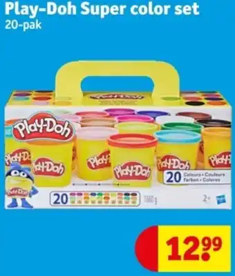 Kruidvat Play-Doh Super color set aanbieding