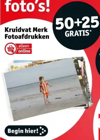 Kruidvat Kruidvat Merk Fotoafdrukken aanbieding