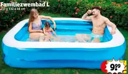 Kruidvat Familiezwembad L aanbieding