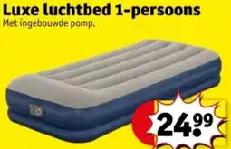 Kruidvat Luxe luchtbed 1-persoons aanbieding