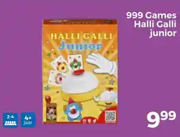 Trekpleister 999 Games Halli Galli junior aanbieding