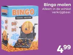 Trekpleister Bingo molen aanbieding