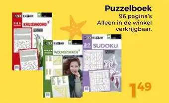 Trekpleister Puzzelboek aanbieding