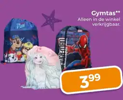 Trekpleister Gymtas aanbieding