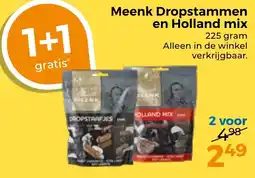 Trekpleister Meenk Dropstammen en Holland mix aanbieding