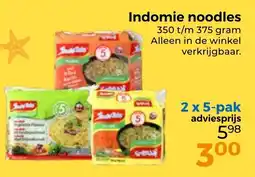 Trekpleister Indomie noodles aanbieding