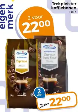 Trekpleister Trekpleister koffiebonen aanbieding