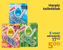 Trekpleister Harpic toiletblok aanbieding