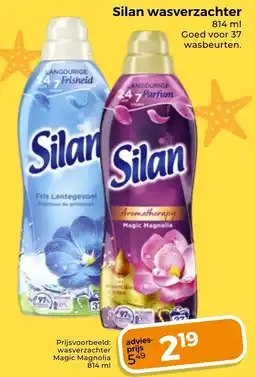Trekpleister Silan wasverzachter aanbieding