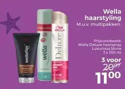 Trekpleister Wella haarstyling aanbieding