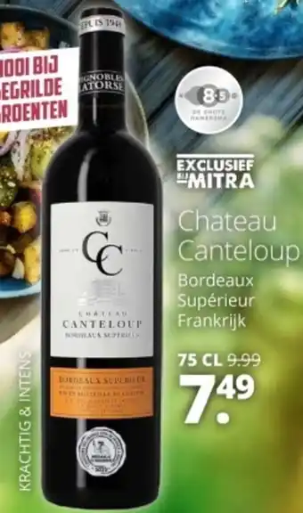 Mitra Chateau Canteloup Bordeaux Supérieur Frankrijk aanbieding
