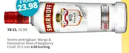 Mitra Smirnoff No. 21 Wodka aanbieding