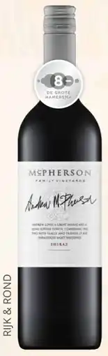 Mitra Mcpherson Shiraz Nagambie aanbieding