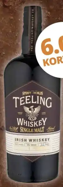 Mitra Teeling Single Malt Irish aanbieding