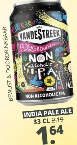 Mitra Vandestreek Playground Non Acoholic IPA aanbieding