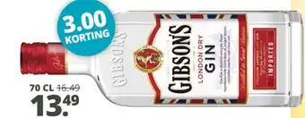Mitra Gibson's London Dry Gin aanbieding