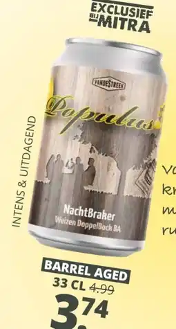 Mitra Populus 6921 Nachtbraker 2024 by Vandestreek aanbieding