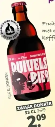 Mitra Duivelsbier Donker aanbieding