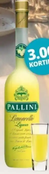 Mitra Pallini Limoncello aanbieding