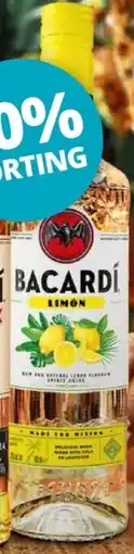 Mitra Bacardi Limon Rum Flavoured aanbieding
