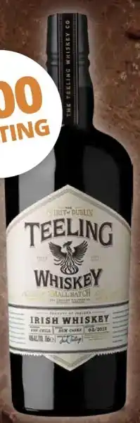 Mitra Teeling Small Batch Irish aanbieding