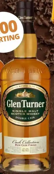 Mitra Glen Turner Rum Cask Finish Single Malt Speyside aanbieding