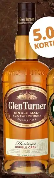 Mitra Glen Turner Double Cask Port Finish Speyside Malt aanbieding