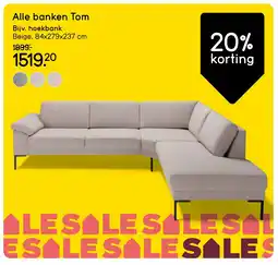 Leen Bakker Alle banken Tom aanbieding