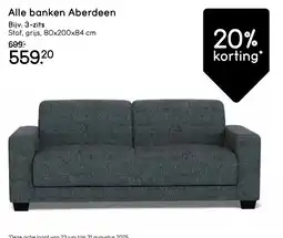 Leen Bakker Alle banken Aberdeen aanbieding