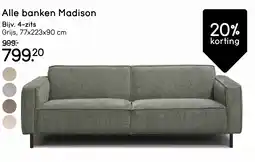 Leen Bakker Alle banken Madison aanbieding