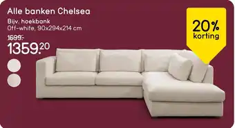Leen Bakker Alle banken Chelsea aanbieding